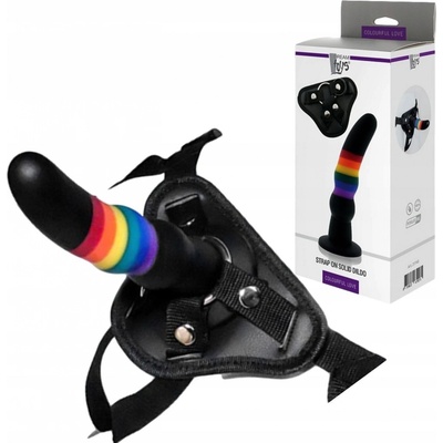 Dream Toys Colourful Love Strap On Solid