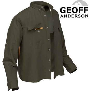 Geoff Anderson Rybárska košeľa Polybrush 2 zelená