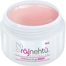 Ráj nehtů UV gel modelovací růžový 30 ml