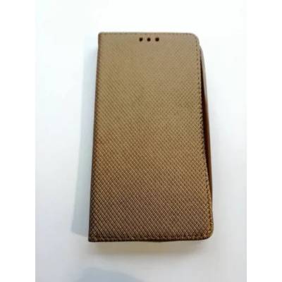 LG Страничен калъф тефтер lg k10 златен 1