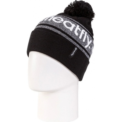 Meatfly zimní čepice Robb 3 beanie 20/21 A black Heather grey