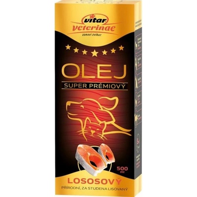 Vitar Veterinae Lososový olej 500 ml