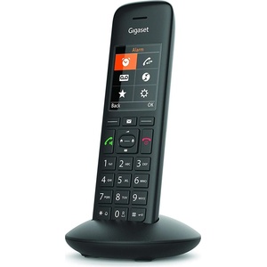 Gigaset Вътрешна слушалка Gigaset C570HX със зарядно, черна (S30852-H2861-R101) Телефонни апарати