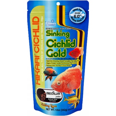 HIKARI Cichlid Gold Sinking Mini 342 G