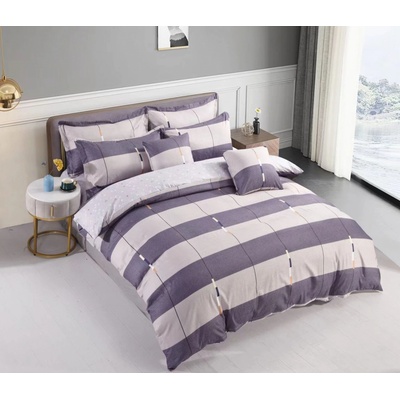 TiaHome 3 dielne obliečky krep polycotton Luisa krémová 140x200 70x90