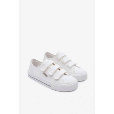 Big Star Shoes detské tenisky na suchý zips biela