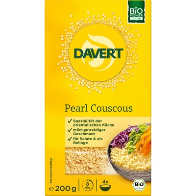 Davert perlový kuskus bio 200 g
