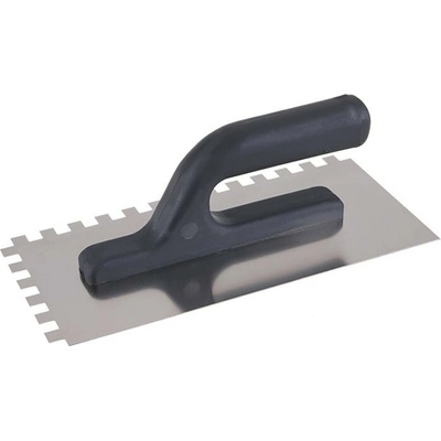Hladítko INOX 270x125mm zub e10