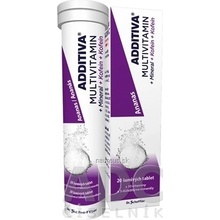 Additiva Multivitamíny ananás + kofeín 20 ks