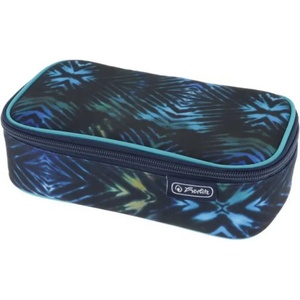 Herlitz Ученически несесер празен, твърд, 1 цип, модел BeatBox, New Batik Fearless - Herlitz