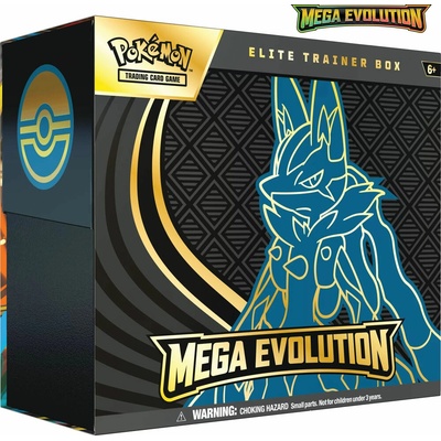 Pokémon TCG Mega Evolution Elite Trainer Box Mega Lucario – Zboží Dáma