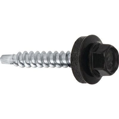 ETANCO FRS Ø4,8 mm farmárska skrutka s podložkou A14 35 mm - 250 ks RAL 9005