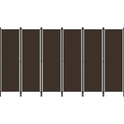 zahrada-XL 6dílný hnědý 300 x 180 cm