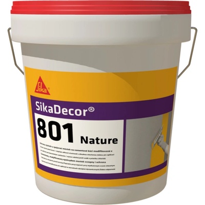 SIKA SikaDecor-801 Nature, dekorativní barevný mikrocement pro vnitřní aplikaci