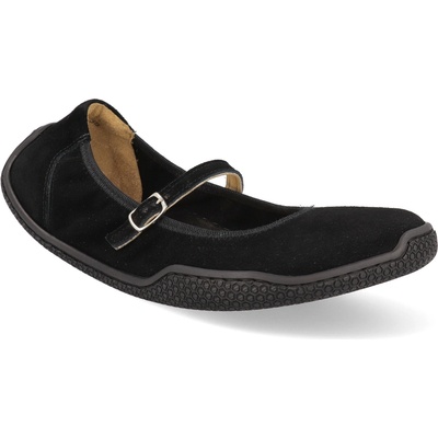Barefoot baleríny Koel Valeria Suede Black