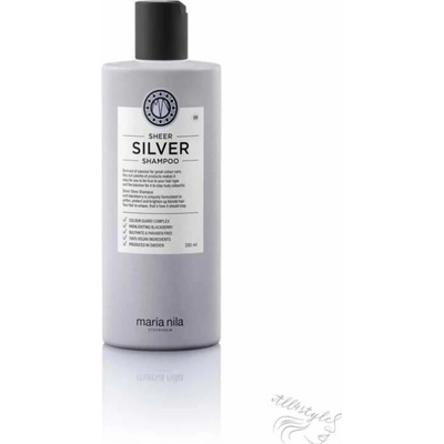 Maria Nila Sheer Silver Shampoo šampon neutralizující žluté tóny 350 ml