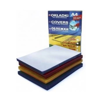Argon Herlitz BINDING HOLDERS A4/200 M IN TRANSPARENT COLORS 100 PCS. , BROWN