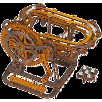 WOODEN CITY 3D drevené puzzle Guličková dráha mini 147 ks