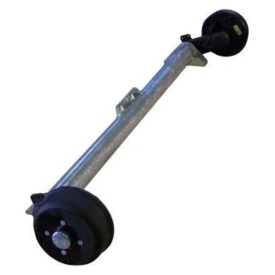 Náprava KNOTT GB 10 (1050 kg) b 1300 mm, c 1750 mm, 200x50, 100x4, kovaná ramena 60231
