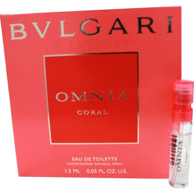 Bvlgari Omnia Coral toaletná voda dámska 1,5 ml vzorka