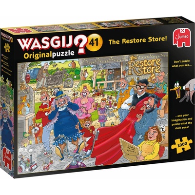 Jumbo Spiele Wasgij Original 41 Aus Alt mach Neu! pre dospelých 25020 1000 dielov