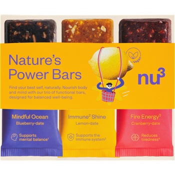 nu3 Nature´s Power Bars - 114 г