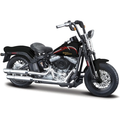 Maisto Harley Davidson 2008 FLSTSB Cross Bones béžová 1:18