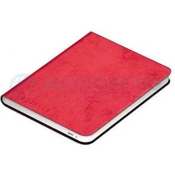 BOOKEEN Калъф кожен BOOKEEN Classic, за eBook четец DIVA, 6 inch, магнит, Червен (BOOKEEN-COVERDS-CRD)