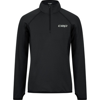 CEP Дамска тениска CEP Women's Core Run Thermal Zip L/S Running shirt - Black (916-4971-0113)