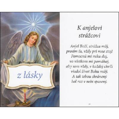 Obrázok lam. (300) s modlitbou (177)