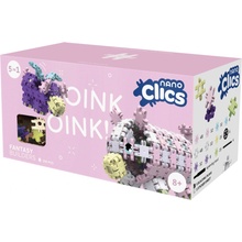 Clics Toys Ekologická stavebnica Nano Fantázia 250 ks