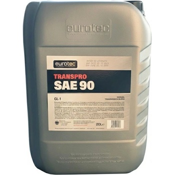 EUROTEC Трансмисионно масло EUROTEC TransPro EP 90 GL-1 20л