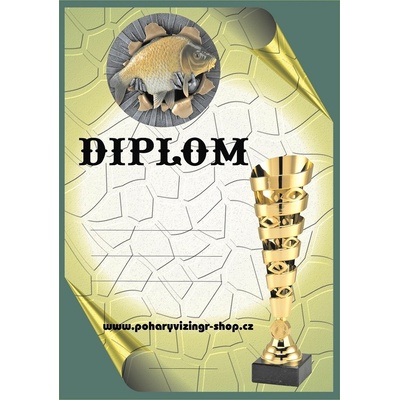 VIZINGR Ryba diplom A4 č.31
