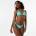 Jack Wills Tie Side Bikini Bottom - Green Ditsy