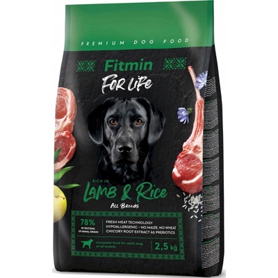 Fitmin For Life Adult Mini Lamb & Rice 2,5 kg