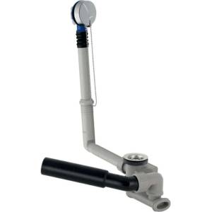 Geberit - Комплект за източване и преливане на ваната, дължина 260 mm, хром 150.017. 00.6 (150.017.00.6)