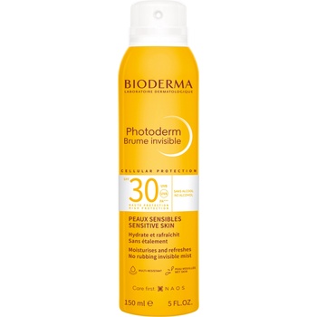 BIODERMA Photoderm Слънцезащитен прозрачен спрей Brume Invisible, SPF30, 150 ml