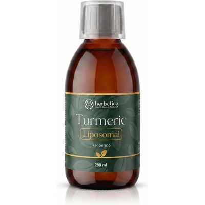 Herbatica Lipozomálny Kurkuma Extrakt + Piperín 200 ml