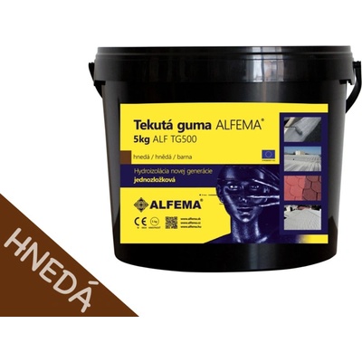Tekutá guma ALFEMA TG500 hnedá 5 kg