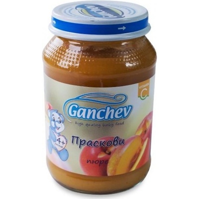 Ганчев пюре праскови - 190 г