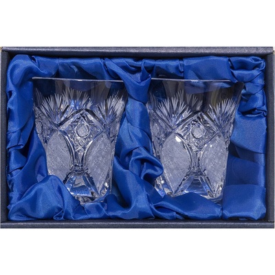 ONTE CRYSTAL Bohemia Crystal broušené sklenice na panáky brus Exclusive 6 x 50 ml