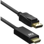 ACT AC7550 DisplayPort към HDMI кабел 1.8 м (4K@30Hz) (AC7550)