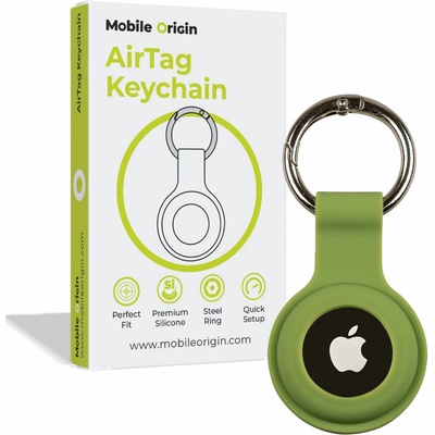 Mobile Origin AirTag klíčenka Zelená FRL-ATKC-GRN