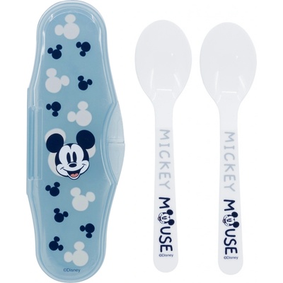 Dětské cestovní lžičky 2 ks +10m Stor Mickey