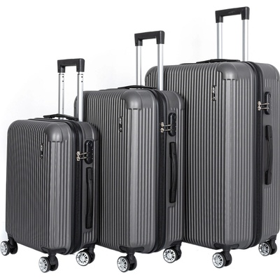Aga Travel Sada kufrov MR4652 Sivá 93 l 63 l 33 l