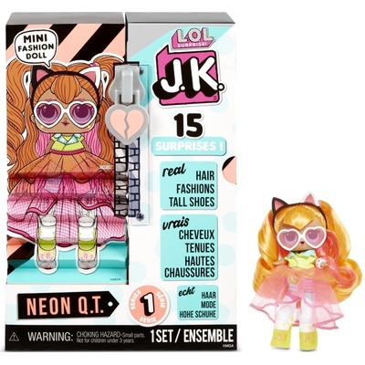 MGA L.O.L. Surprise! JK Neon QT Fashion Doll s botami