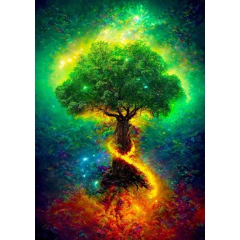Enjoy - Puzzle Norse Tree of Life - 1 000 piese