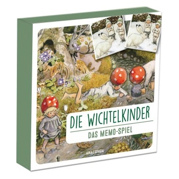 Anaconda Verlag Die Wichtelkinder - Memospiel mit 40 Karten -