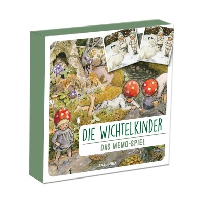 Anaconda Verlag Die Wichtelkinder - Memospiel mit 40 Karten - | Anaconda Verlag, Elsa Beskow