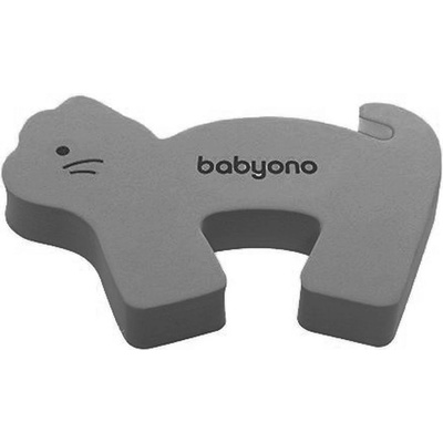BabyOno Предпазител за врата Babyono - Животни, сив (9250005)
